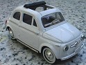 1:43 - Solido - Fiat - 500 - 1957 - Blanco - Calle - 0